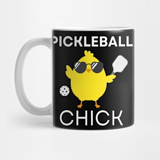 Pickleball Chick Funny Pickle Ball Gift for Women Mug